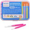 Angzhili 30count 0.7mm Interdental Brushes,Dental Tooth Flossing Head Brush,Toothpick Floss Stick Teeth Braces Brush view 1