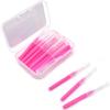 Angzhili 30count 0.7mm Interdental Brushes,Dental Tooth Flossing Head Brush,Toothpick Floss Stick Teeth Braces Brush view 3