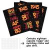 18pcs Red Glitter Dessert Cupcake Topper Pick for Straight Outta 1945 Legend Since 1945 Theme Decor Supplies Men Happy 80th Birthday Party Decorations view 3
