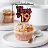 18pcs Red Glitter Dessert Cupcake Topper Pick for Straight Outta 2006 Legend Since 2006 Theme Decor Supplies Men Happy 19th Birthday Party Decorations view 2