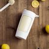 Giwnhvx Protein Powder Mixer Shaker Cup Electric Portable Bottle for Coffee Free with USB Rechargeable 1200Mah,Black view 3