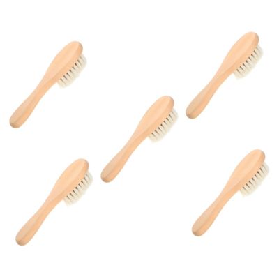 KOMBIUDA 5pcs Soft Bristle Laundry Scrub Brush for Quilt Cleaning Clothes Stain Brush Household Cleaning Tool