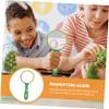 BESTYASH Small Reading Glasses Boys and Girls Magnifying Glasses Observation Magnifier Portable Magnifier Magnifying Lens for Hobbies view 4