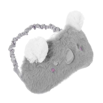 Plush Koala Sleep Mask for Women - Soft Light Blocking Eye Mask, Breathable and Comfortable - Perfect for Travel or Home