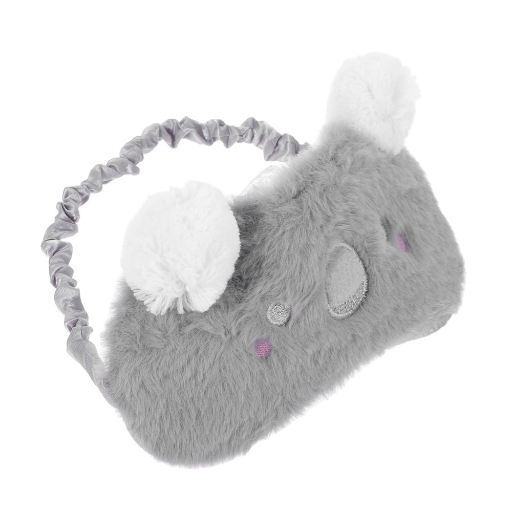Plush Koala Sleep Mask for Women - Soft Light Blocking Eye Mask, Breathable and Comfortable - Perfect for Travel or Home
