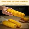 Beiwei47 Aroma Sticky Corn, Prepped Corn on the Cob, Fresh Sweet Waxy Corn with Aroma Glutinous Taste, Vacuum Sealed Farm Cobette-30 Units/BOX view 3
