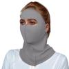 Face Cover For Sun Protection, Uv Face Mask Sun Protection, Breathable Cooling Face Cover With Adjustable Ear Loops view 1