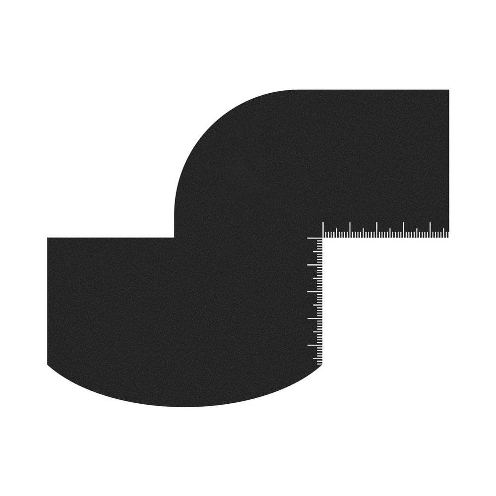 Barber Card For Precise Hairlines Enhancements And Beard Shaping With Measurement Indicators Reusable And Easy To Use