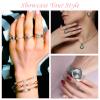 2 in 1 Bracelet Fasteners, 7" Bracelet Helper Tool, Bracelets Buddy with Hook & Clip for Bracelets, Necklace, Jewelry view 3