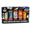 The Smokey Carter All American BBQ Rub Gift Set, 5 x 100g Shakers view 1