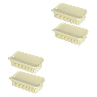 VALICLUD 4pcs Laundry Scrub Brush Clothes Brush Cleaning Tool for Home Use for Shoes and Floors Household Cleaning Supplies