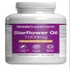 Starflower Oil 1000mg | High Strength Borage Oil Softgels with GLA | 180 Softgels | Cold-Pressed | Made in The UK view 1