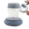 Soap Dispensing Dish Brush Dish Scrubber With Soap Dispenser view 1