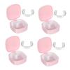 Ipetboom 4pcs Box Retainer Case Retainer Bathing Box Lidded Travel Storage Case for Braces view 1
