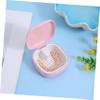 Ipetboom 4pcs Box Retainer Case Retainer Bathing Box Lidded Travel Storage Case for Braces view 2
