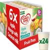 Cow & Gate Baby Food - Apple & Mango with Coconut Milk - Baby, Toddler and Kids Snacks - Fruit Pot Multipack - 6+ Months - 4x95g (24 Pots)