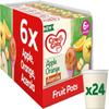 Cow & Gate Baby Food - Apple Orange & Acerola - Baby, Toddler and Kids Snacks - Fruit Pot Multipack - 6+ Months - 4x100g (24 Pots) view 1