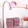 Steel Wool - Pack of 10 Metal Scourers | Household Cleaner for Kitchen Pans Dishwasher Shower Oven Cleaning Household Family view 2