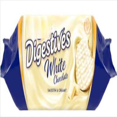 White Chocolate Digestive Biscuits 232g (Pack of 3) "A symphony of flavors" For All Occasions