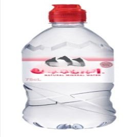 Natural Mineral Water 750ml sports cap (Pack of 8)