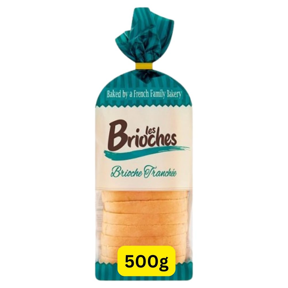 Sliced Brioche Loaf, 500g (1x500g)