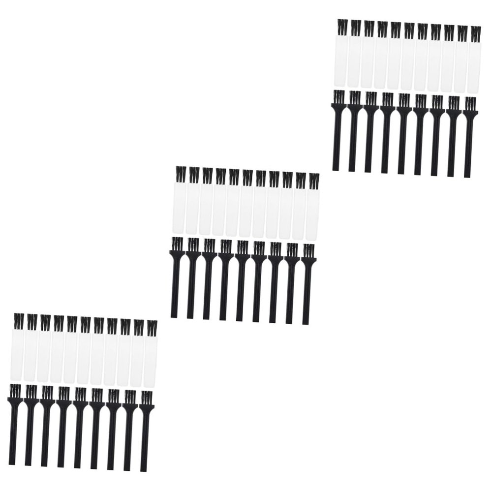 Beaupretty 90pcs Electric Cleaning Brush for Beard Hair Cleaner Small Mini Humidifier Cleaning Brush Replacement Trimmer for Gaps Supply