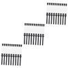 Beaupretty 90pcs Electric Cleaning Brush for Beard Hair Cleaner Small Mini Humidifier Cleaning Brush Replacement Trimmer for Gaps Supply view 1