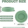 8 Pack Reusable Silicone Replacement Tops, Leakproof Milk Bottle Tops, Perfect Fit for UK Standard Glass Milk Bottles with Lids, Dishwasher Safe Glass Milk Bottle Caps for Daily Use view 2