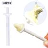 60Pcs Nose Wax Sticks Safe PP Plastic Effective Nose Hair Wax Kit for Women Men Nostril view 2