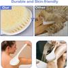 Back Shower Brush with Long Handle (38cm/15) Dual-Sided Exfoliating Body Scrubber for Wet & Dry Brushing Soft Nylon Bristles, Non-Slip PP Handle, Hygienic & Mildew-Resistant Men & Women view 3