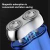 Double Head Electric Shaver Upgrade Pocket Shaver USB Shavers For Men Washable Rechargeable Electric view 2