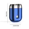 Double Head Electric Shaver Upgrade Pocket Shaver USB Shavers For Men Washable Rechargeable Electric view 3
