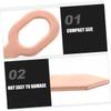 PRETYZOOM 100pcs Metal Dent Puller Rings Dent Pulling Rings for Auto Body Repair Tools Puller Kit Welder Kit view 3