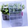 DEARMAMY Travel-Friendly Cases Storage Box Left Right Marking Material Tweezer Random Color view 2