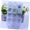 DEARMAMY Travel-Friendly Cases Storage Box Left Right Marking Material Tweezer Random Color view 4