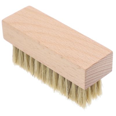 VALICLUD Multi-purpose Shoe Brushes for Cleaning with Comfortable Design Labor-saving Wooden and Plastic Shoe Brush for Cleaning Random Color