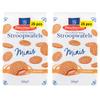 Dutch Stroopwafels, Mini Caramel, 2 x 200g Packs, 25 Pieces per Pack (2x200g) view 1