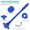2 In 1 Silicone Back Scrubber And Men's Shaver With Three Layer For Shaving And Back Hair Removal Grooming Tool view 3