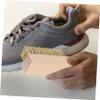 BESTYASH 2pcs Household Wooden Washing Shoes Brush Practical Scrubbing Brush for Shoes Washing Multi-purpose Cleaning Scrubbing Solid Wood Handle Random Color view 3