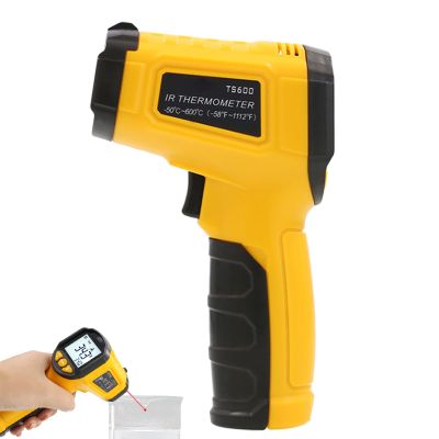 Portable Infrared Thermometers - Real-Time Infrared Thermometers | Gauge with Rapid Response Real-Time Readings for Equipment Monitoring Maintenance Production
