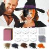 Furry Face Cover - Cosplay Face Cover With Eye Meshes,Women's Costume For Boys Girls Family Friends Parties Theater Halloween Christmas Photoshoot view 2
