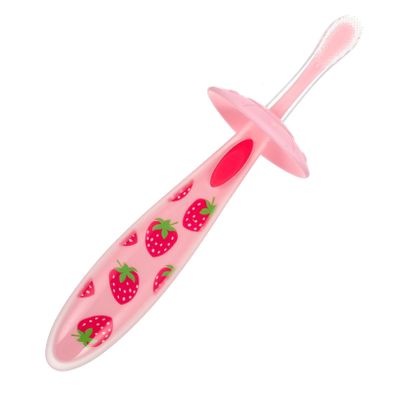 BESTYASH Portable Infant Toothbrush with Soft Silicone and PC Material, Unique U-Shaped Design for Oral Health Care, Suitable for Toddlers and Infants, Adorable and Creative Baby Tooth