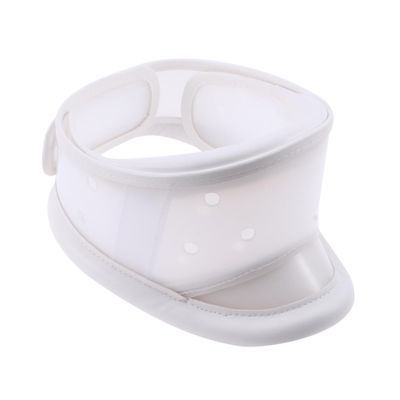BCOATH Adjustable Neck Support Brace Lightweight and Sturdy Plastic and Fabric Neck Brace for Injury Recovery Size XL