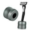 COMPUKAS 1 x Razor Stand for Men, Sturdy Razor Holder with Non-Slip Base, Space-Saving and Practical for Bathroom for Safety Razors view 1