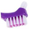 BIUDECO 5pcs Clean Denture Brush Soft Bristles for Elderly Dual Head Design for Travel for False Teeth Care view 3