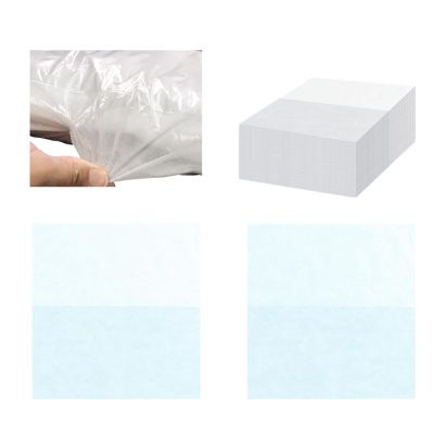 100 Pieces Breathable Makeup Protector Hood Cosmetic Makeup Face Covers For Women Dressing Wedding