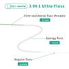 Dental Floss Super Floss Ultimate Floss, for Braces, Orthodontics, Pre-Cut Strands, 80 Count (2) view 2