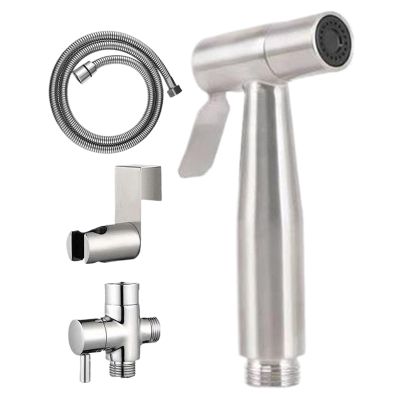 Toilet Sprayer, Flexible Bidet Hand Wash Intimate Hygiene, Portable Hygienic Self-Cleaning Shower Washer for Intimate Hygiene and Diaper Change