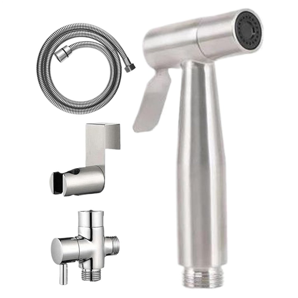 Toilet Sprayer, Flexible Bidet Hand Wash Intimate Hygiene, Portable Hygienic Self-Cleaning Shower Washer for Intimate Hygiene and Diaper Change