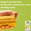 No.1 in AsiaBeiwei47 Sweet Corn Ready to Eat, Prepped Corn on the Cob, Fresh Fruit Waxy Corn with Aroma Glutinous Taste, GlutinousCorn Taste, Vacuum Sealed Vegetable for Breakfast-30 Units/BOX view 2